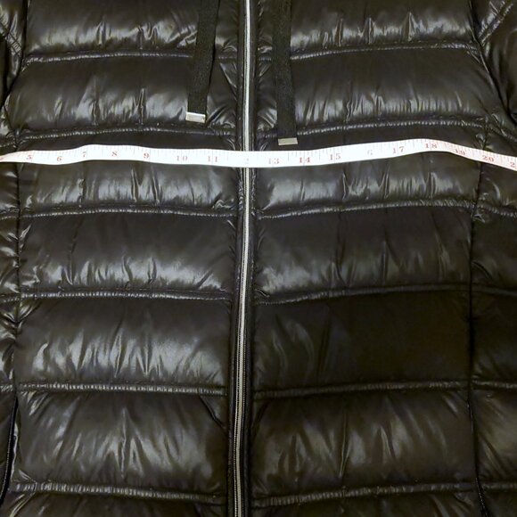 Calvin Klein Jacket Women's XL Packable Lightweight Premium Down Hooded Coat - Picture 9 of 11